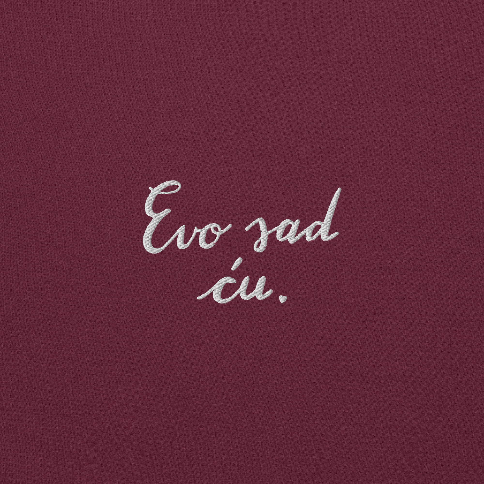 unisex-crew-neck-sweatshirt-maroon-front-68f52efff0f6d